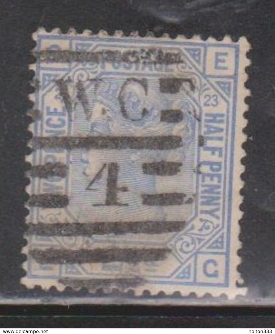 GREAT BRITAIN Scott # 82 Used Plate 23 - Queen Victoria - CV $32.50 - Gebraucht