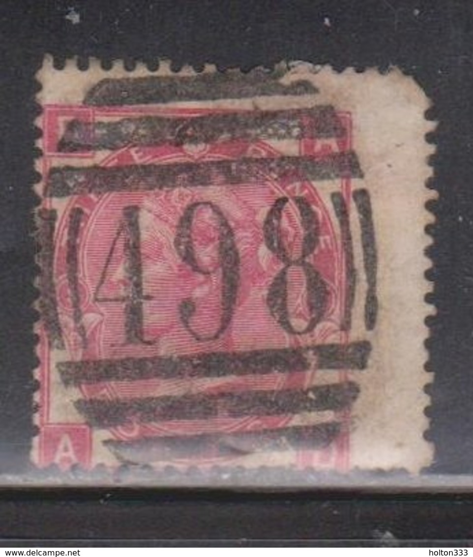 GREAT BRITAIN Scott # 49 Used - Queen Victoria - CV $62.50 Rounded Corner - Usati