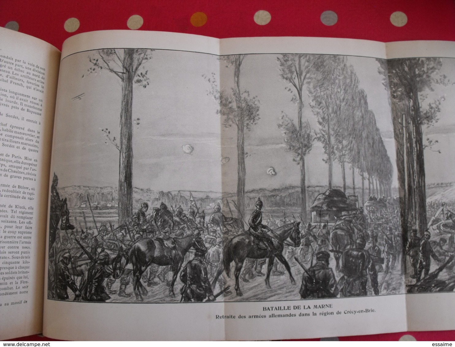 histoire illustrée de la guerre du droit. Emile Hinzelin. Aristide Quillet 1916-1919. nombreuses illustrations dépliants