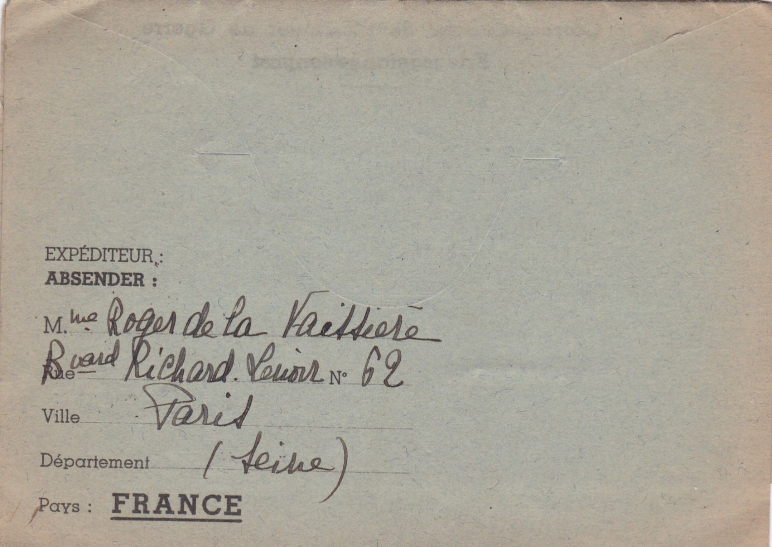 LETTRE  3  VOLETS  CORRESPONDANCE De PRISONNIER  DE  GUERRE  -  PLUSIEURS  CACHETS  D' OFLAG  Et  AUTRES  CACHETS  . - Guerre De 1939-45