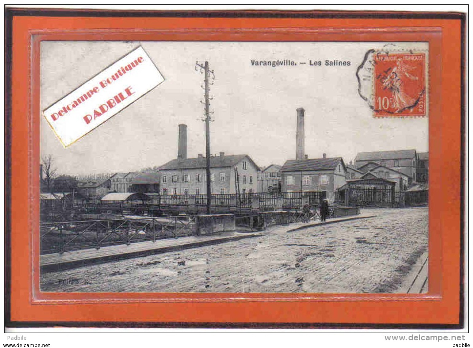 Carte Postale 54. Varangéville  Les Salines  Trés Beau Plan - Autres & Non Classés