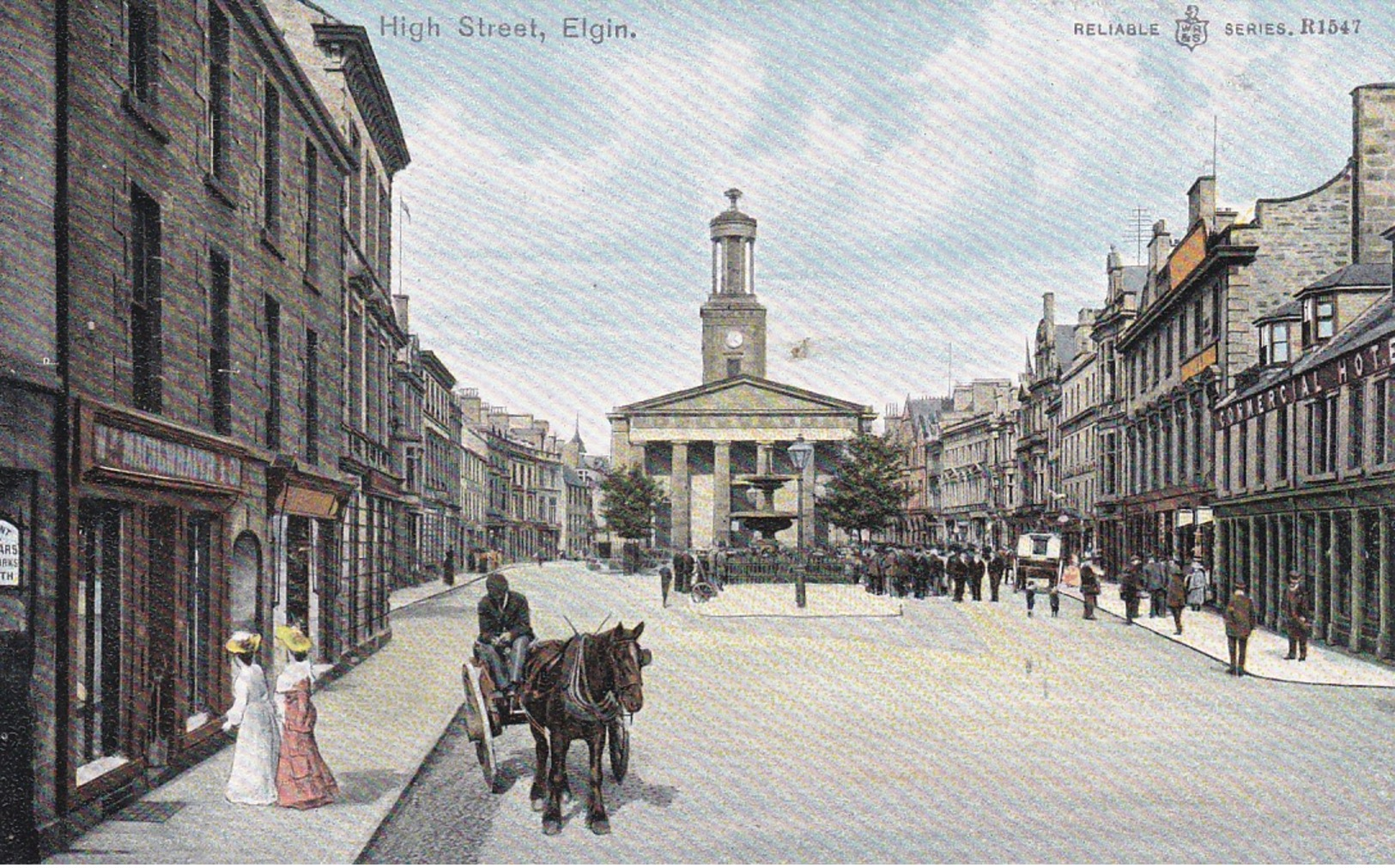 ELGIN , Moray , Scotland , 00-10s ; High Street - Moray