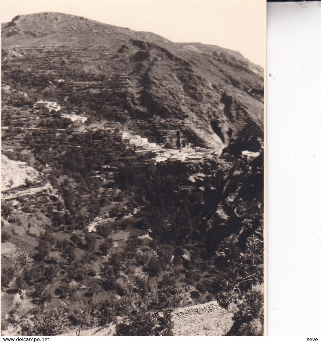 ALPUJARRA TORVISCON 1954 Photo Amateur Format Environ 7,5 Cm X 3,5 Cm - Lugares