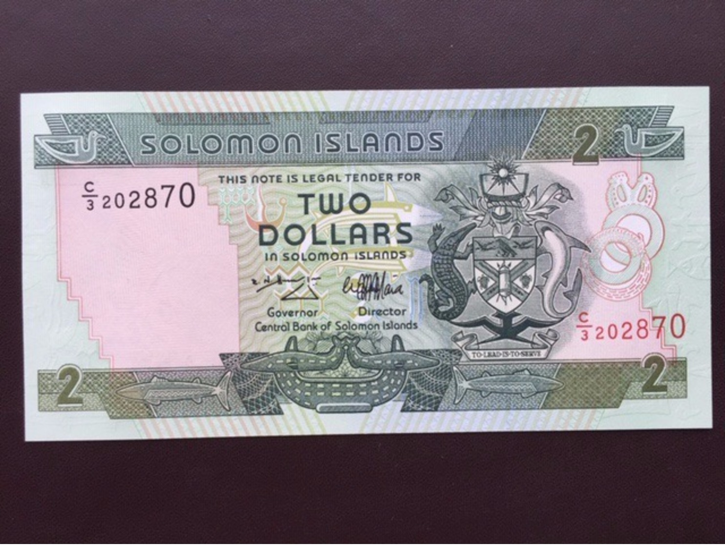 SALOMONS ISLANDS P18 2 DOLLARS 1997 UNC - Salomonseilanden