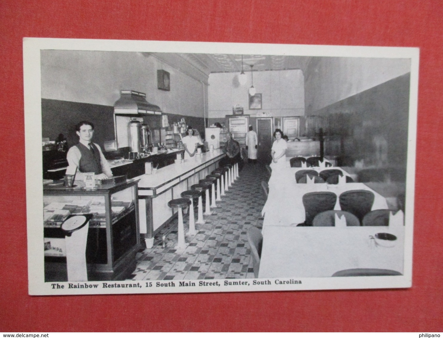 Interior Rainbow Restaurant  South Carolina > Sumter  Ref 3626 - Sumter