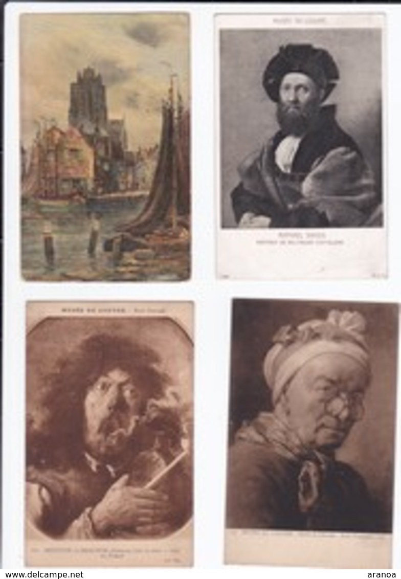 Tableaux (01) -- Lot de 50 cartes