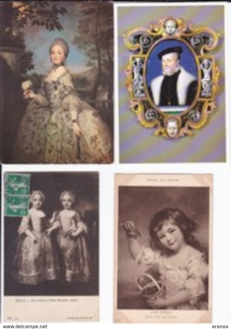 Tableaux (02) -- Lot de 55 cartes