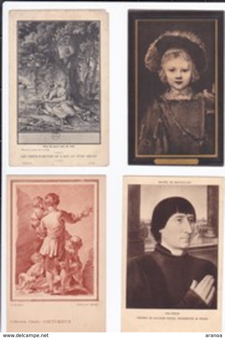 Tableaux (02) -- Lot de 55 cartes