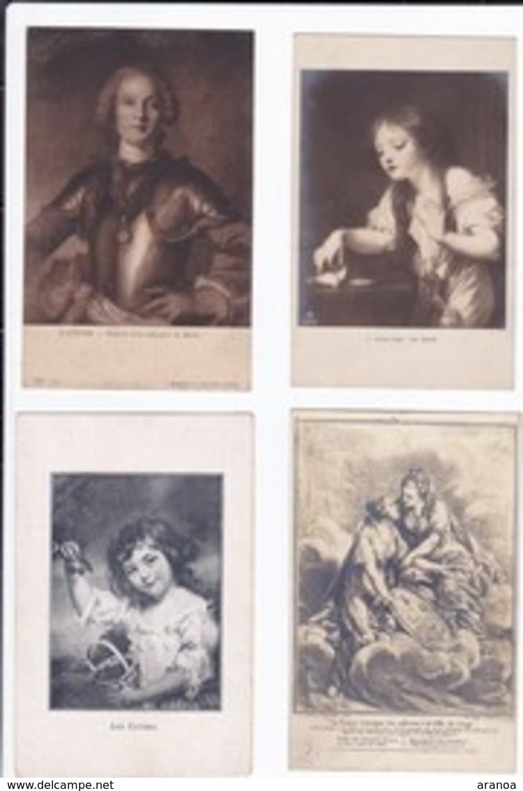 Tableaux (02) -- Lot de 55 cartes