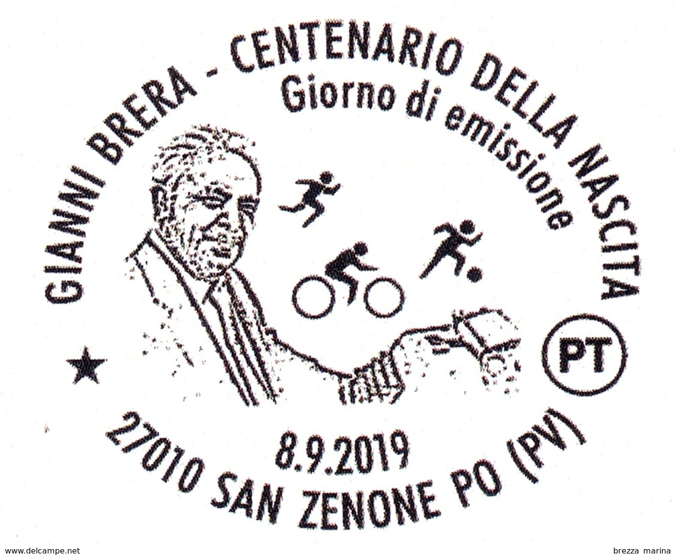 Nuovo - MNH - ITALIA - 2019 - 100 Anni Della Nascita Di Gianni Brera, Giornalista - Ritratto – Sport – B - 2011-20:  Nuovi