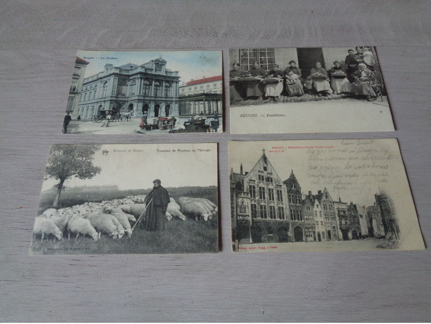Beau Lot De 20 Cartes Postales De Belgique  Bruges      Mooi Lot Van 20 Postkaarten Van België  Brugge - 20 Scans - 5 - 99 Cartes