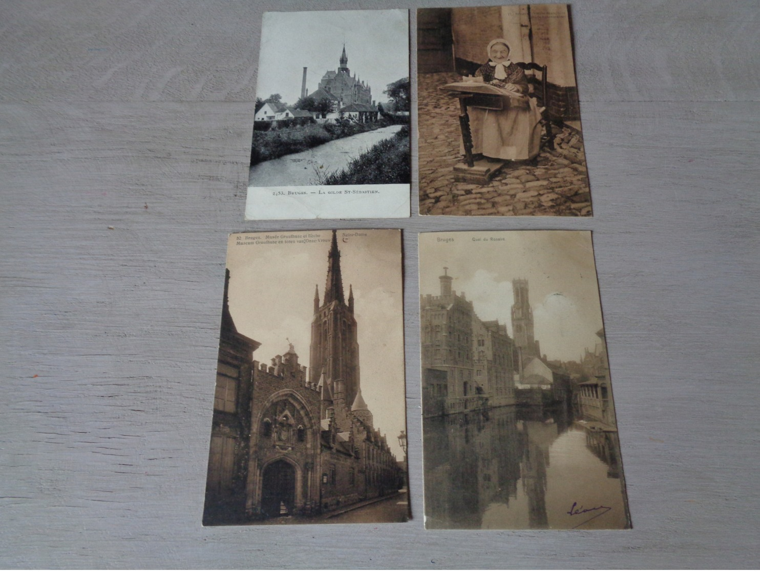 Beau Lot De 20 Cartes Postales De Belgique  Bruges      Mooi Lot Van 20 Postkaarten Van België  Brugge - 20 Scans - 5 - 99 Cartes