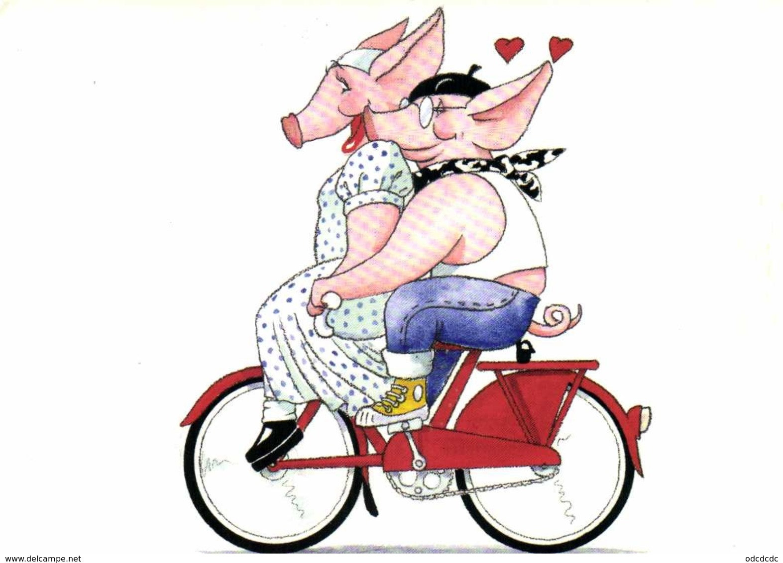 Jules De Pompougnac Les Aventures De Watoo " Le Tour De France Avec Toi " Cochons En Velo RV - Humour