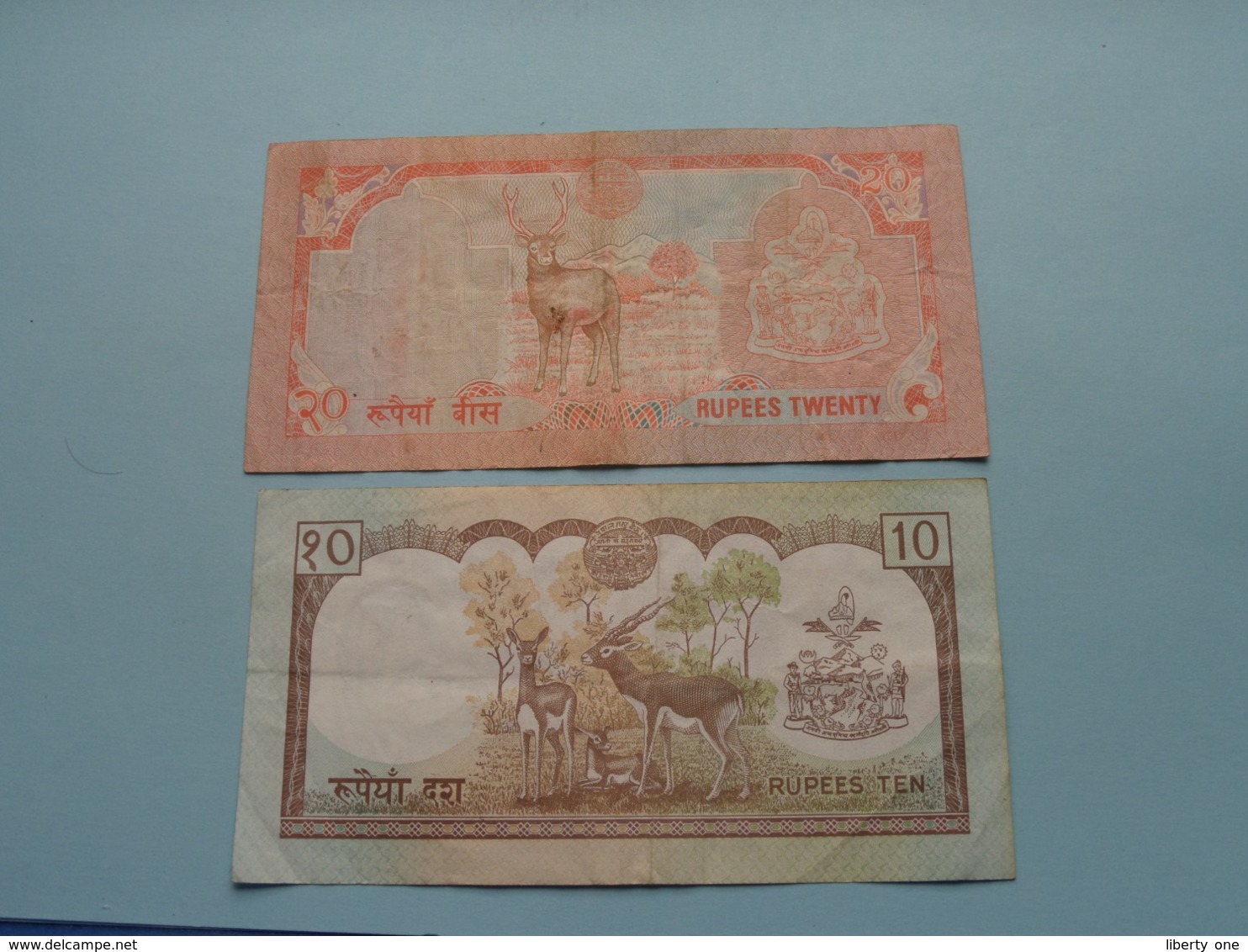 20 & 10 Rupees  ( Voir Photo Pour Détail Svp / For Grade, Please See Photo ) ! - Nepal