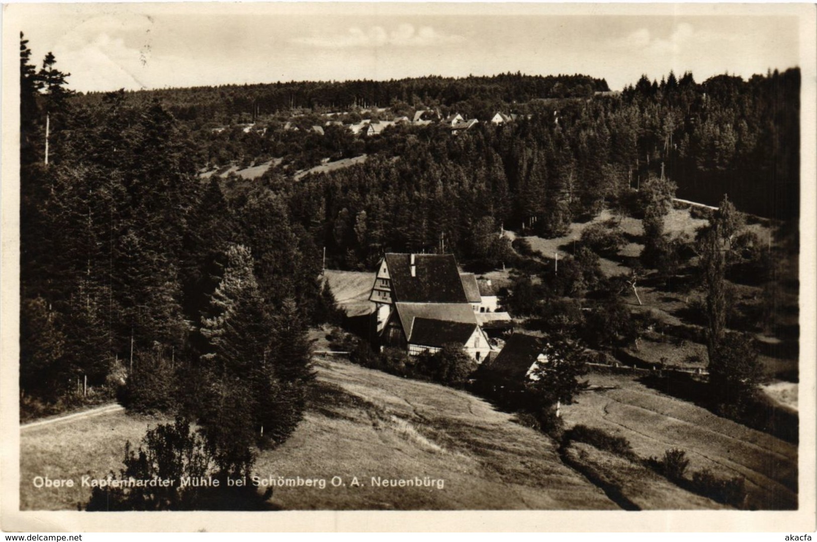 CPA AK Schomberg - Obere Kapfenhardter Muhle Bei Schomberg GERMANY (910388) - Schömberg