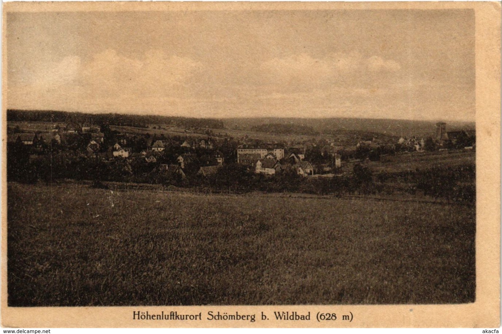 CPA AK Schomberg - Schomberg B. Wildbad - Panorama GERMANY (910395) - Schömberg