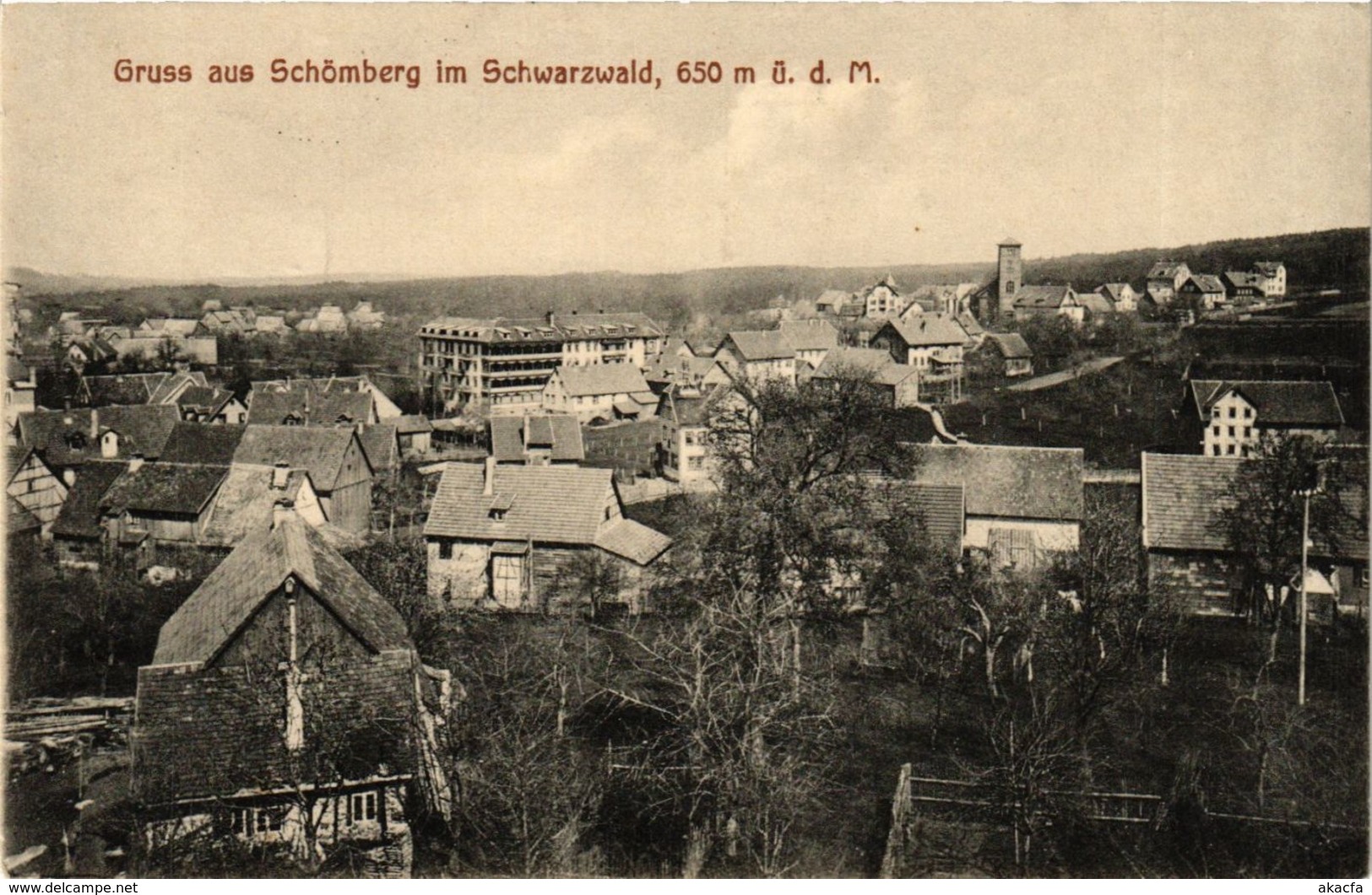 CPA AK Schomberg - Totalansicht GERMANY (910402) - Schömberg