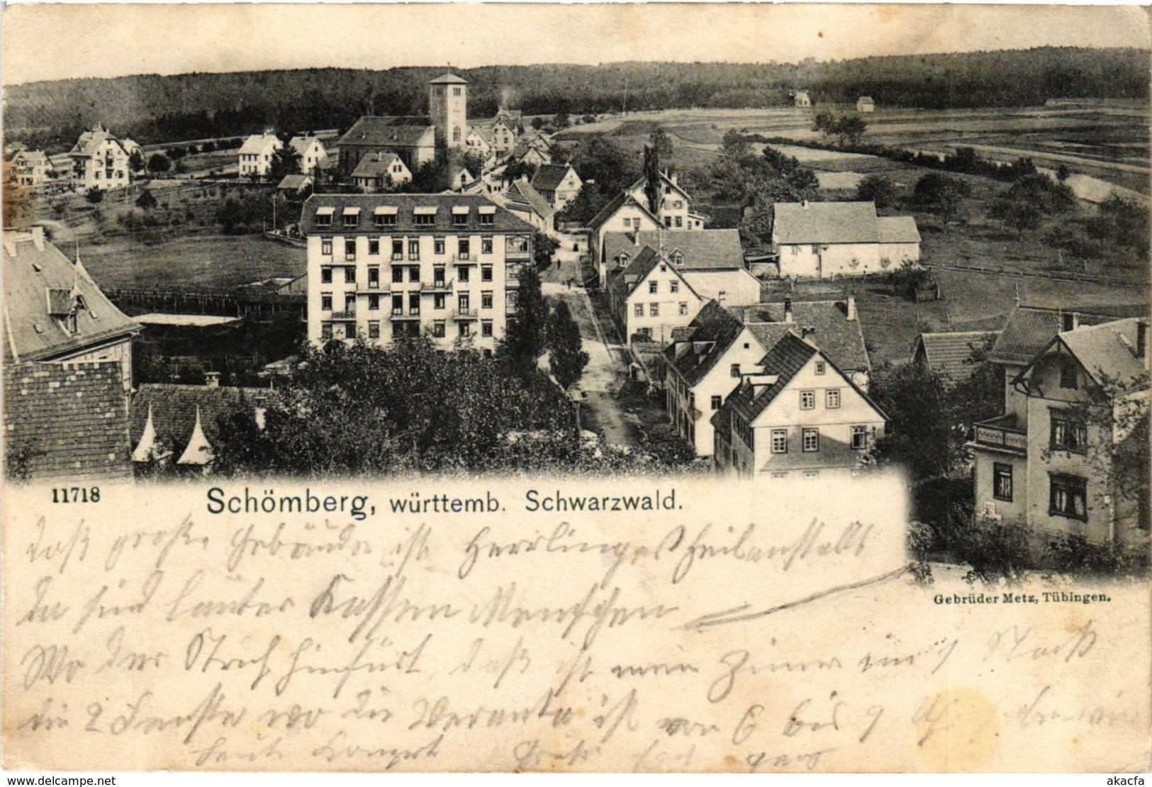 CPA AK Schomberg - Totalansicht GERMANY (910407) - Schömberg