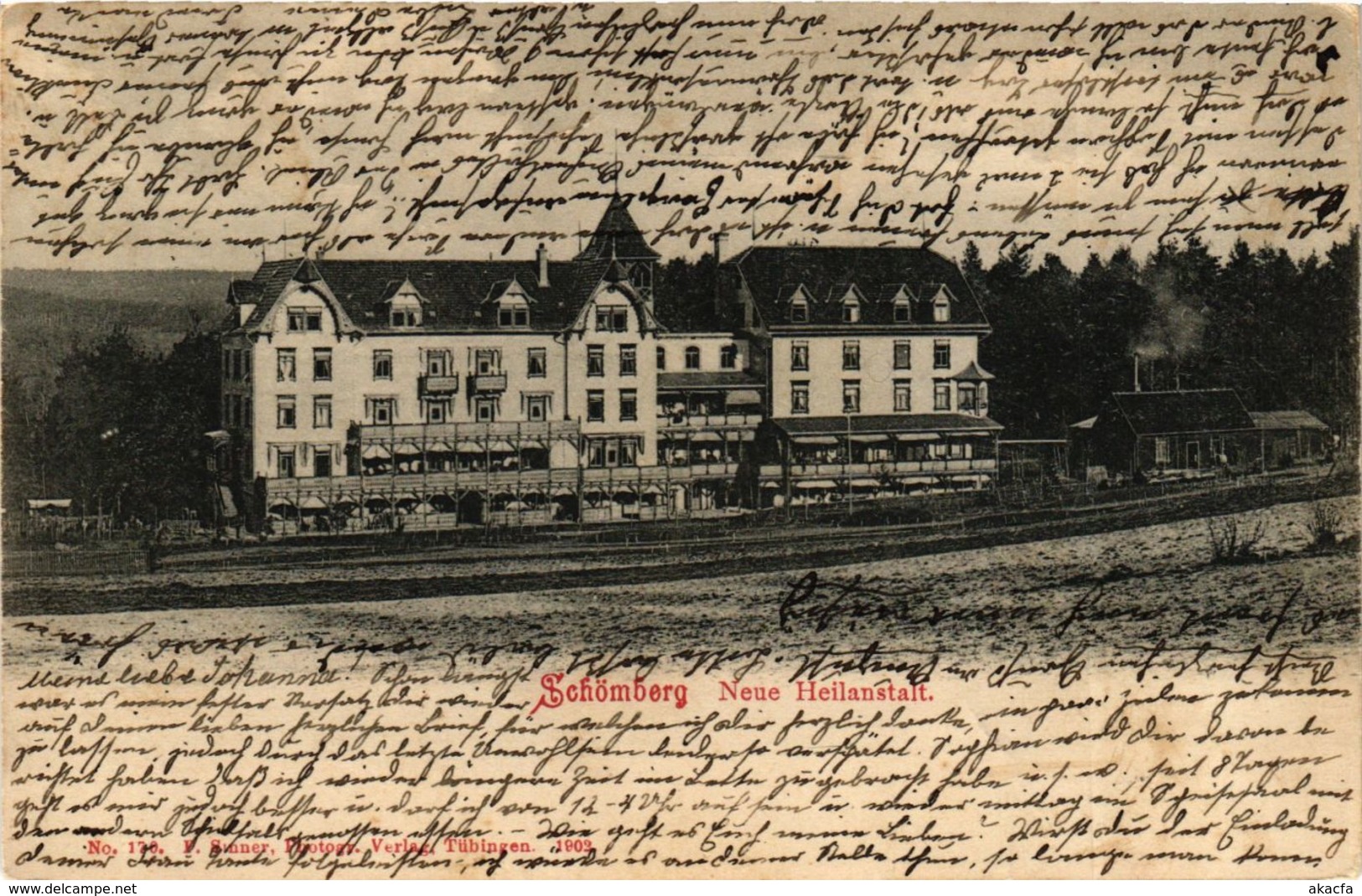 CPA AK Schomberg - Neue Heilanstalt GERMANY (910411) - Schömberg