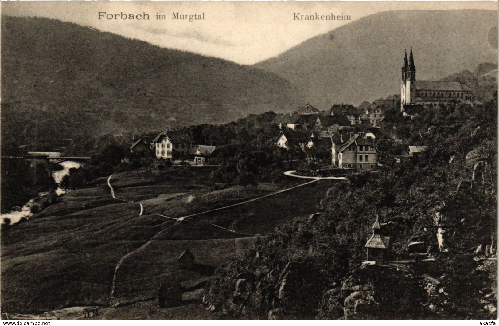 CPA AK Forbach - Panorama - Krankenheim GERMANY (910435) - Forbach