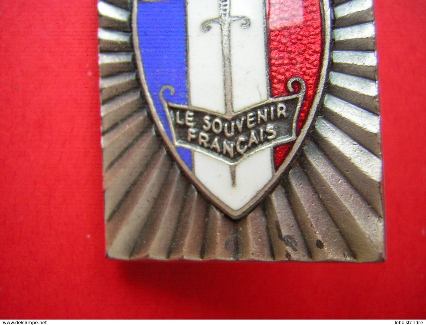 BROCHE  PRESIDENT  LE SOUVENIR FRANCAIS    F I A Ed LYON - Autres & Non Classés