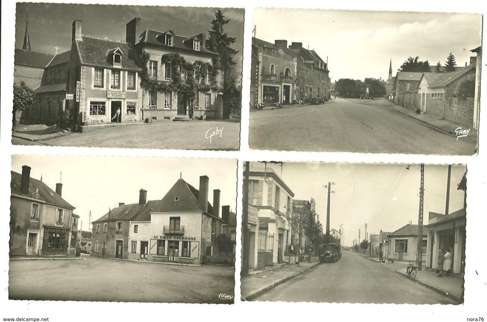 Lot 28 CPSM (14x8,5 ) France  Animées,villages Et Petites Villes  Voir Scans - 5 - 99 Postcards