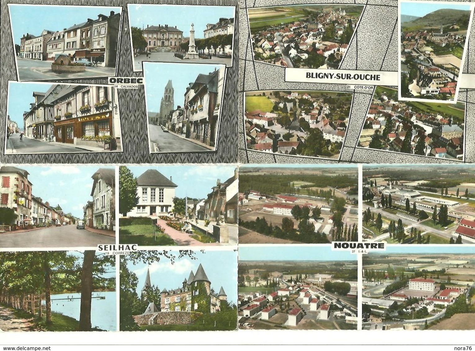 Lot 12 CPSM Multivues  France Petites Villes (voir Scans) - 5 - 99 Cartes