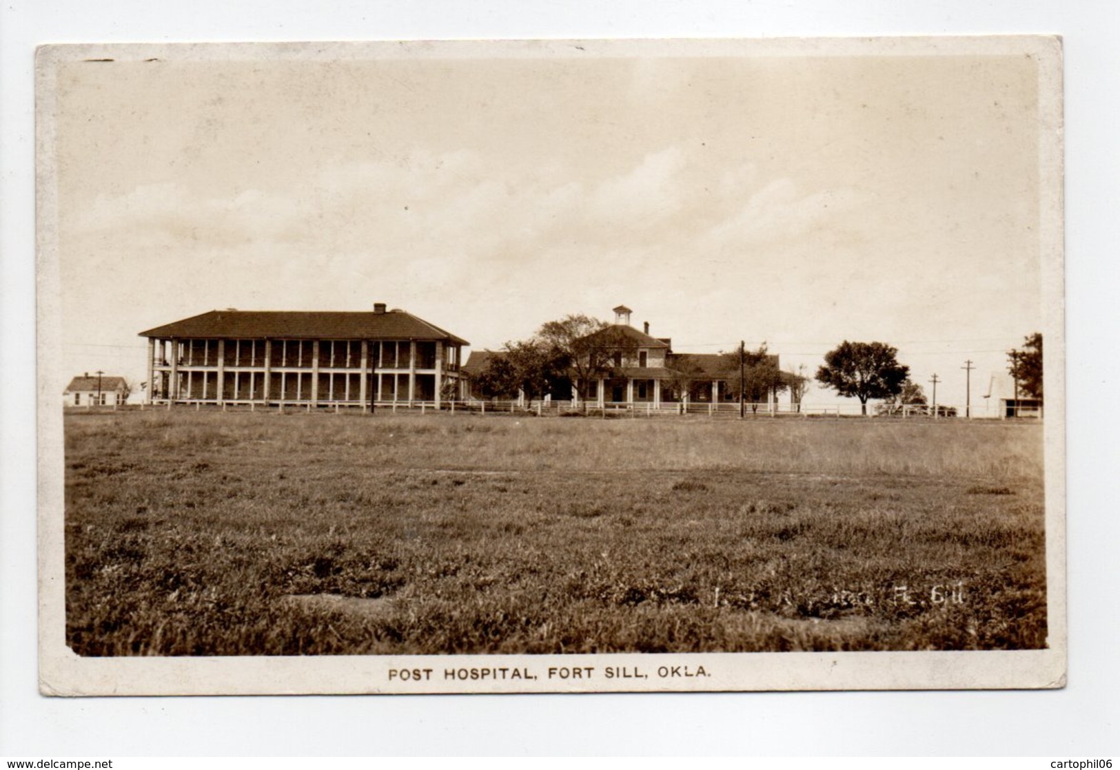 - CPA FORT SILL (Etats-Unis) - POST HOSPITAL 1917 - - Autres & Non Classés