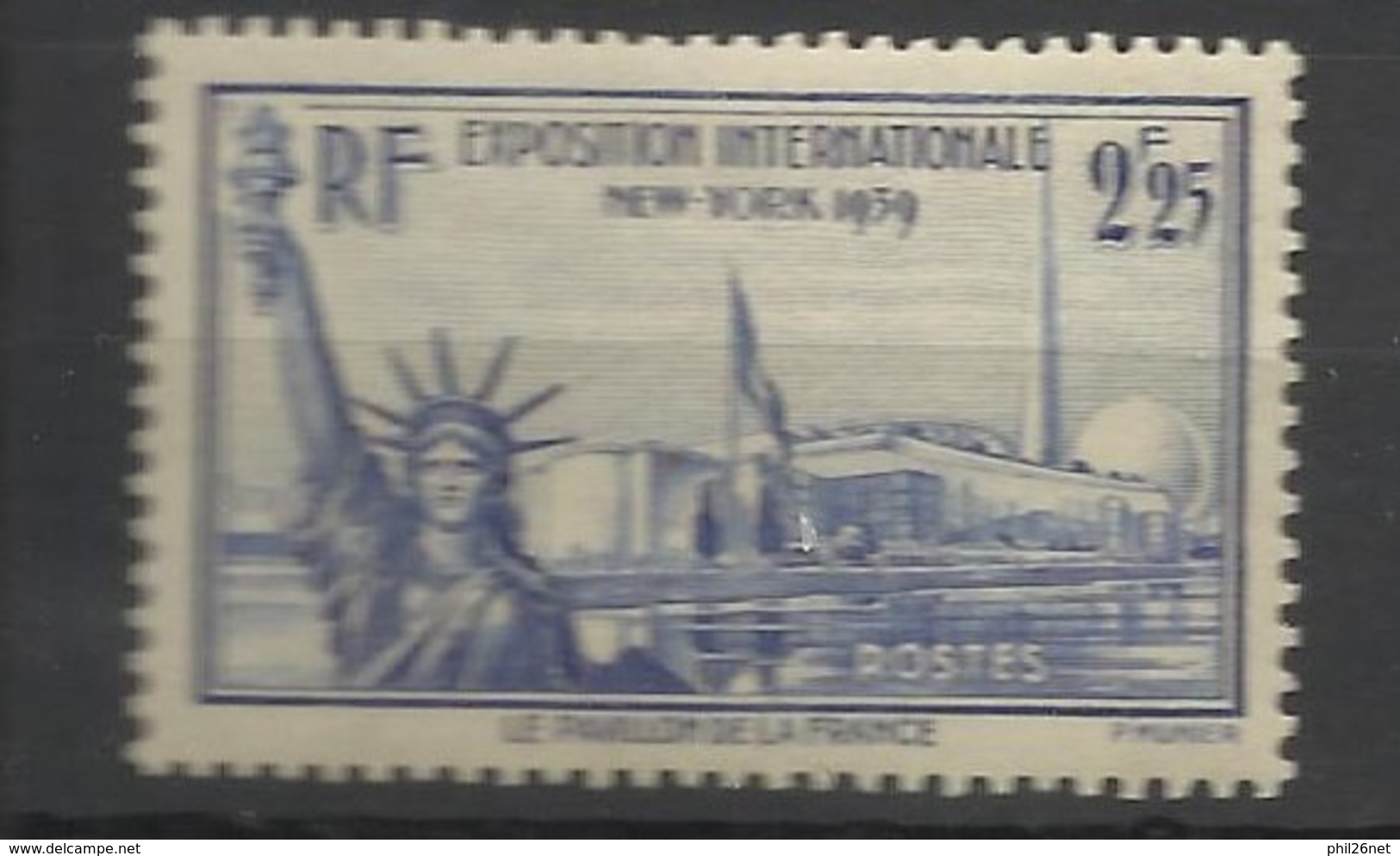 France N°   426   Exposition Internationale New York    Neuf * * TB  = MNH  VF    - Nuovi