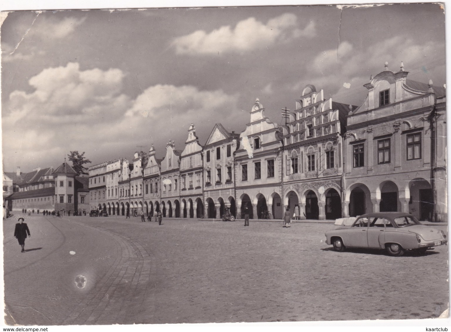 Telc: WARTBURG 311 - Západni Cást Námestí  - (CSSR) - Turismo