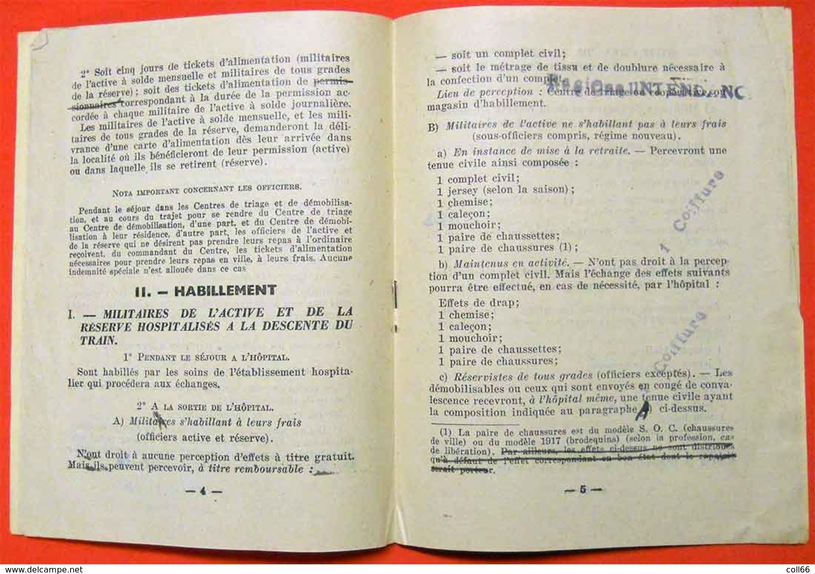 Ww2 RARE 1941 Notice-Mémento Prisonniers Libérés Etat Français  Maréchal Pétain Editeur Charles Lavauzellenon - Documents