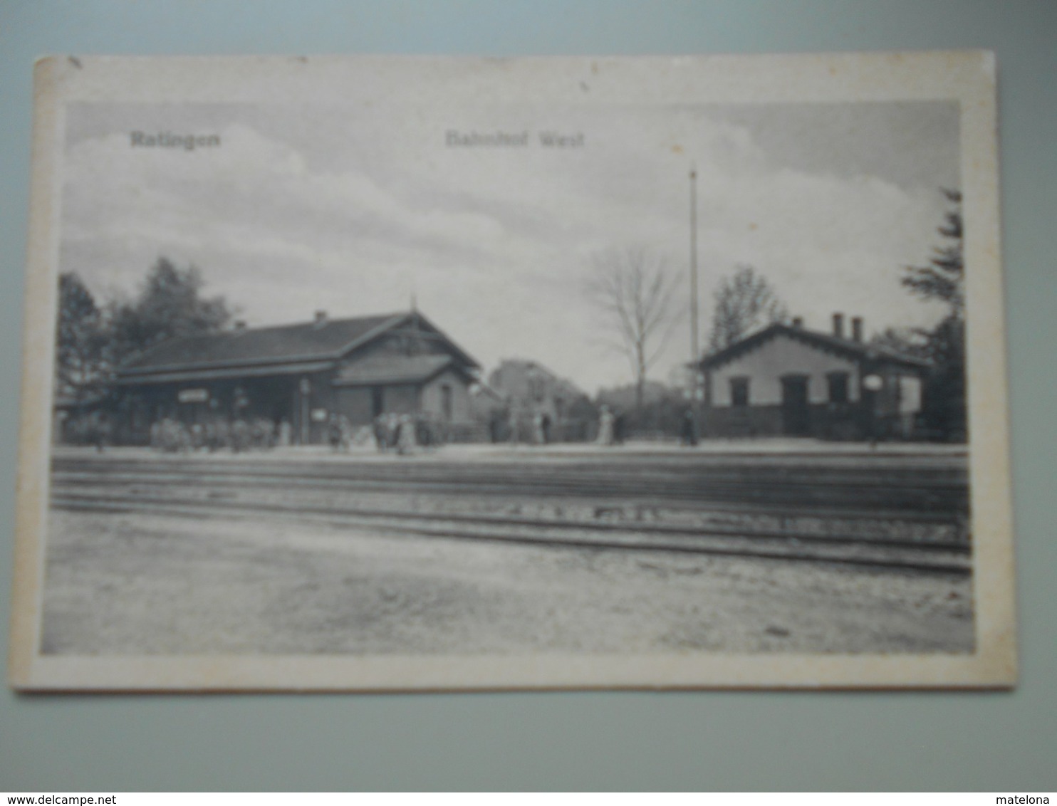 ALLEMAGNE RHENANIE DU NORD WESTPHALIE RATINGEN BAHNHOF WEST - Ratingen