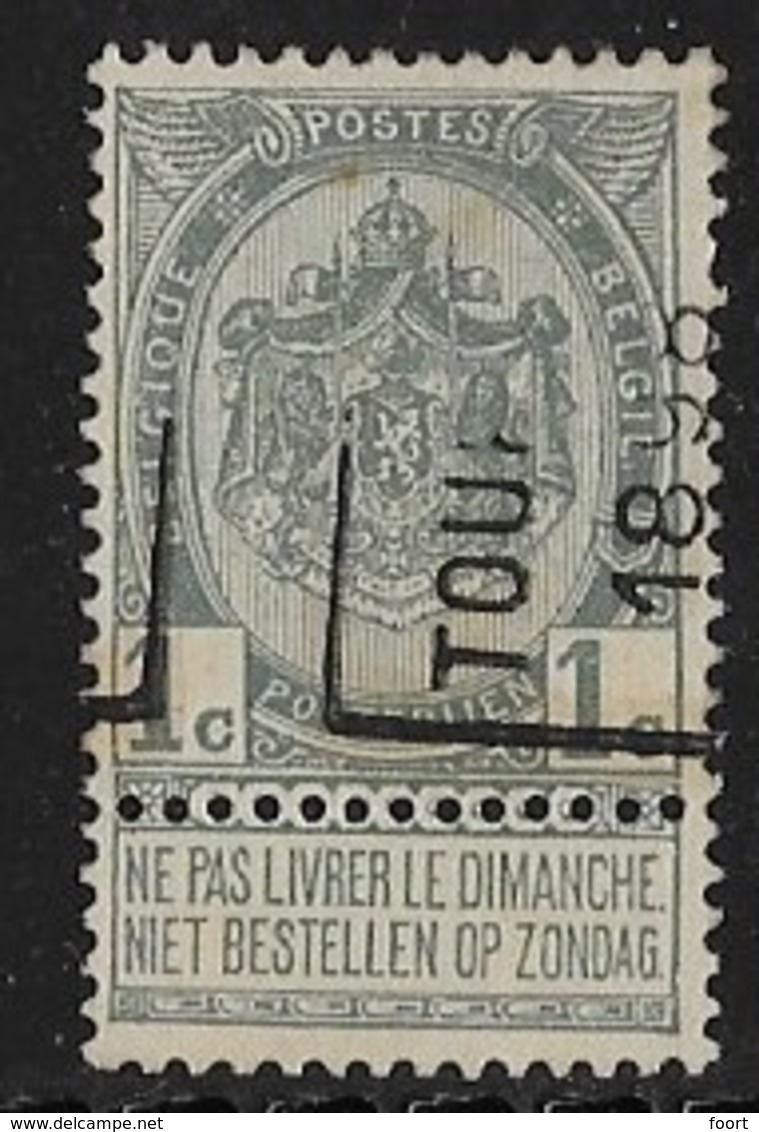 Tournai  1898  Nr. 161A - Roller Precancels 1894-99