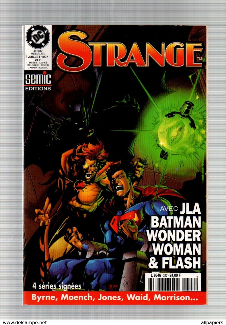 Strange N°327 Batman - JLA - Wonder Woman - Flash De 1997 - Strange