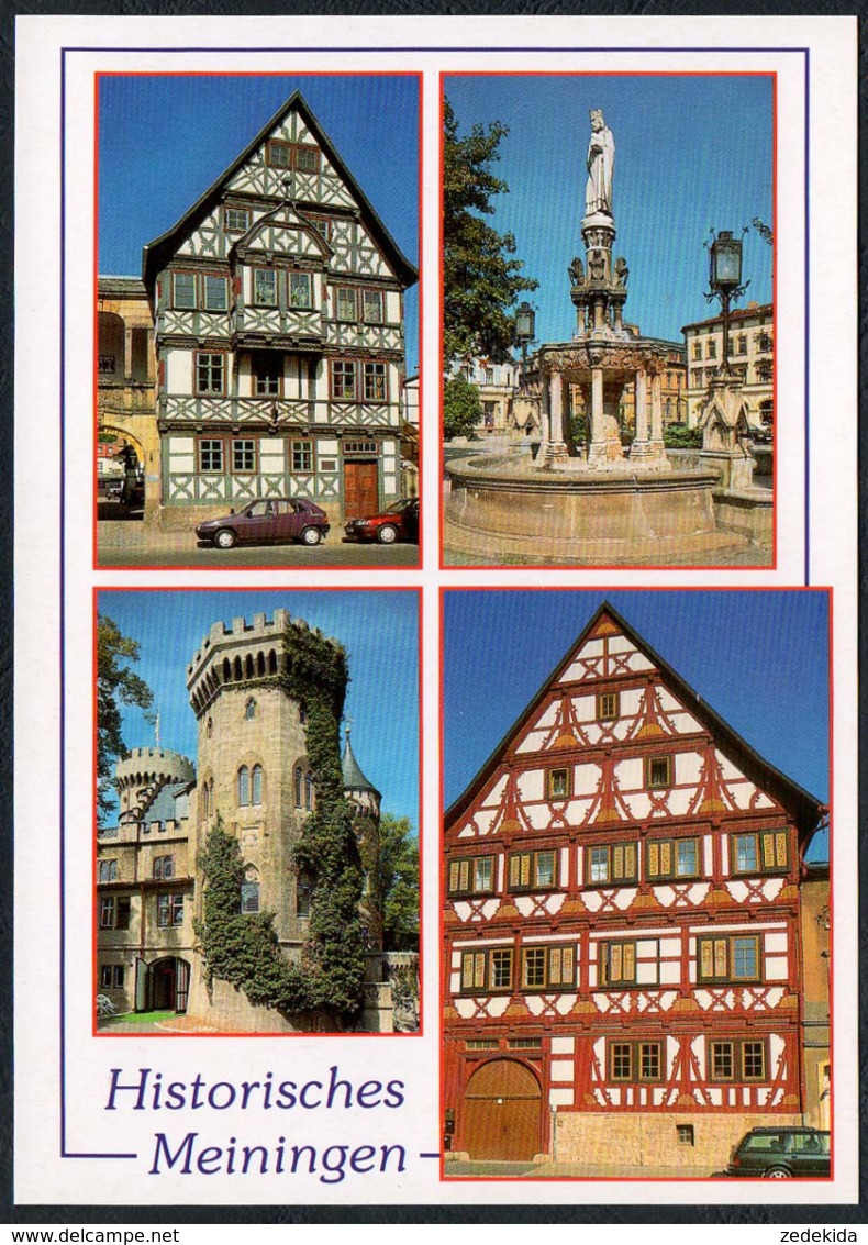 C7940 - TOP Meiningen Fachwerk Fachwerkhaus - Verlag Bild Und Heimat Reichenbach - Meiningen