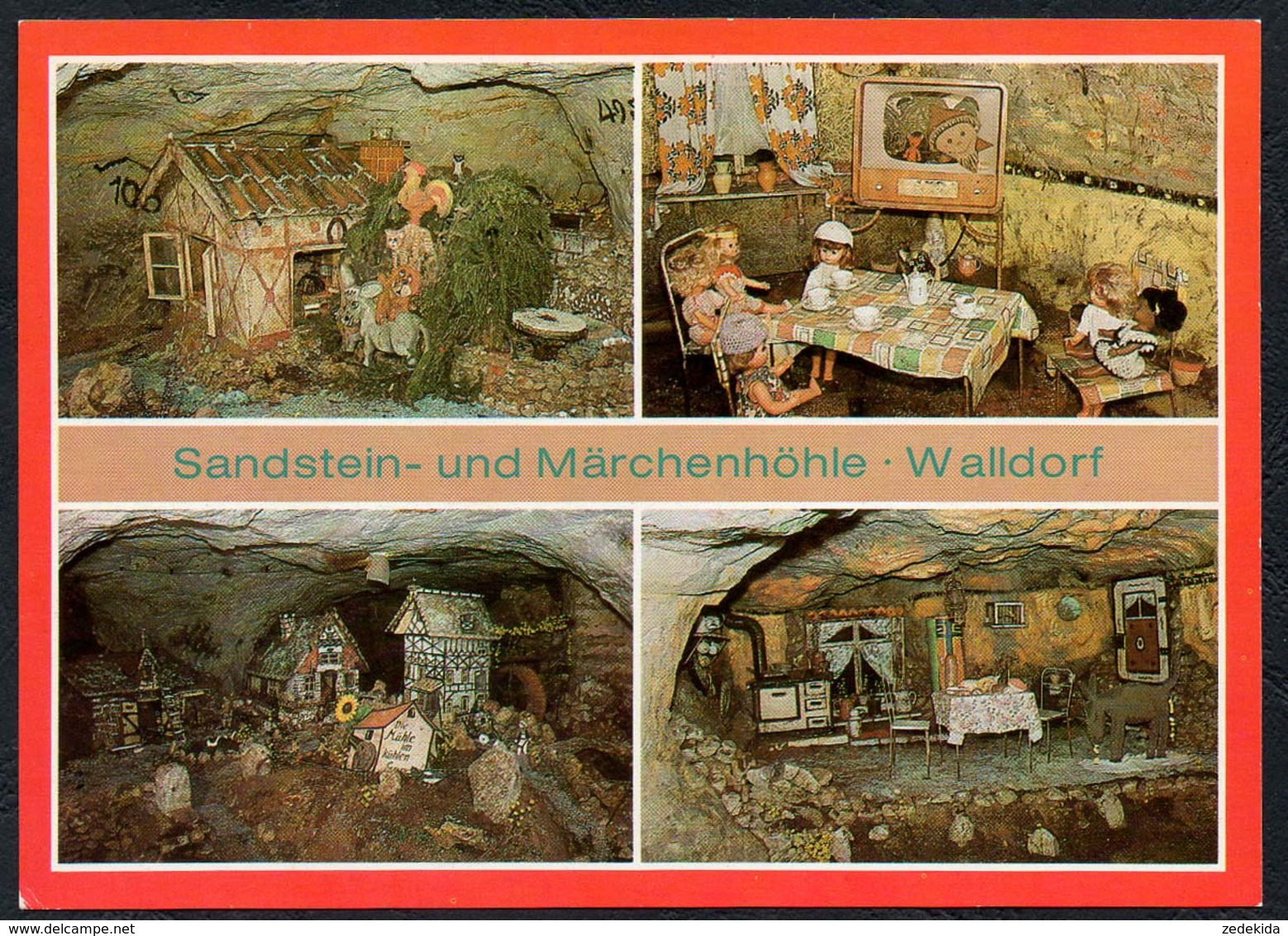 C7944 - TOP Walldorf Kr. Meiningen Märchen Höhle Grotte Grotta - Verlag Bild Und Heimat Reichenbach - Meiningen