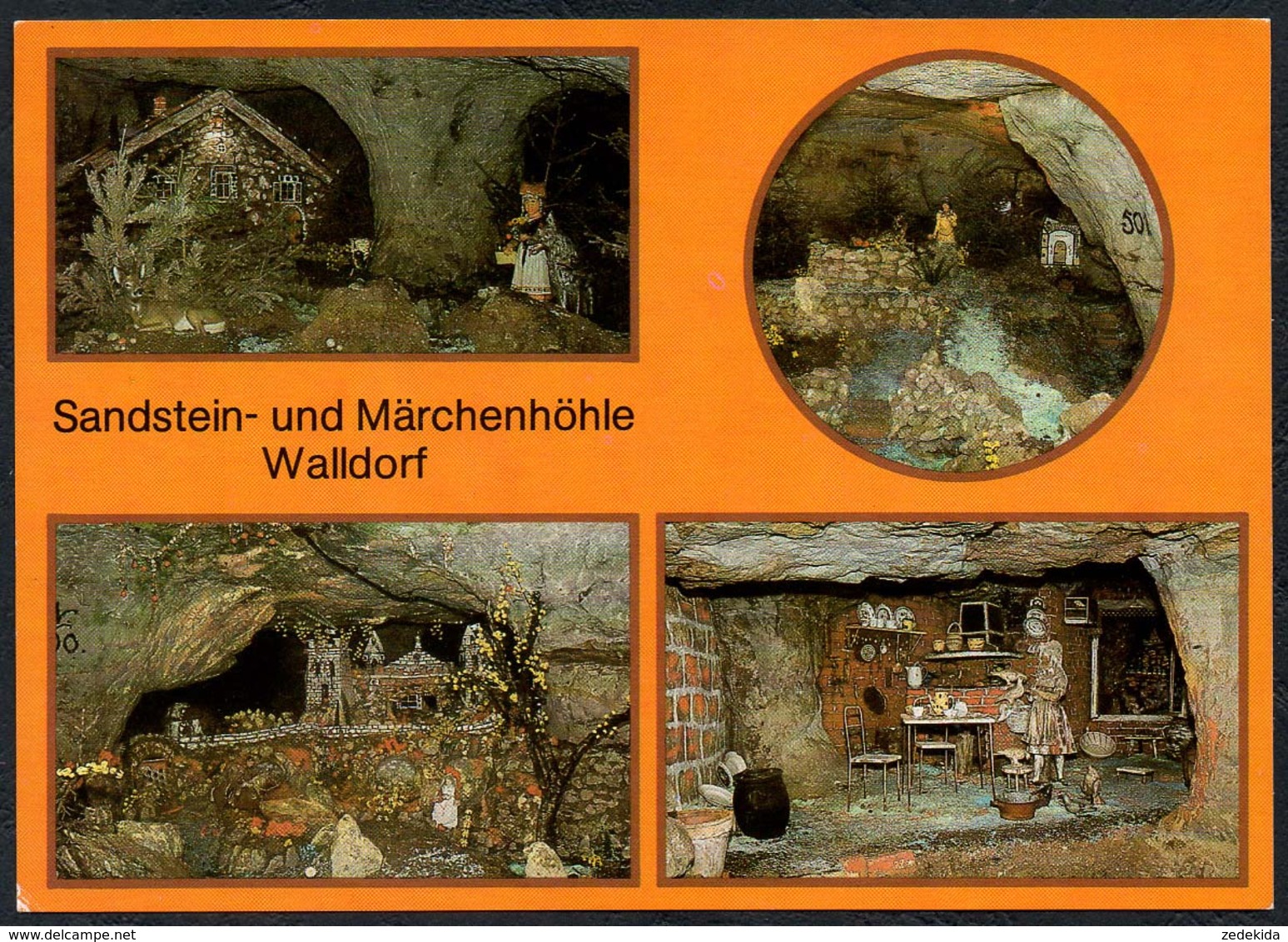 C7945 - TOP Walldorf Kr. Meiningen Märchen Höhle Grotte Grotta - Verlag Bild Und Heimat Reichenbach - Meiningen