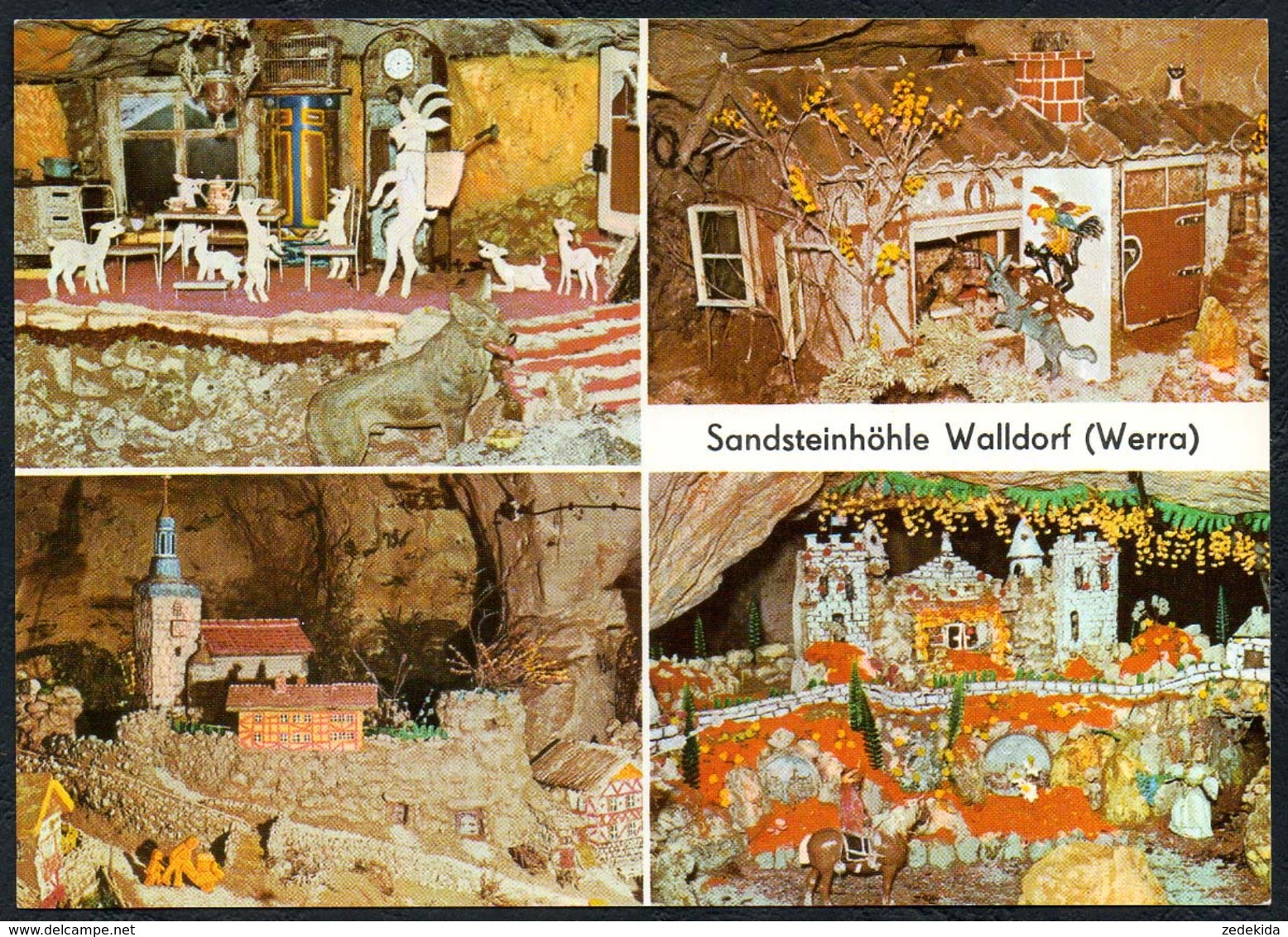 C7946 - TOP Walldorf Kr. Meiningen Märchen Höhle Grotte Grotta - Verlag Bild Und Heimat Reichenbach - Meiningen