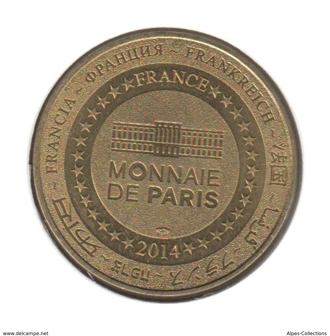 63-1869 - JETON TOURISTIQUE MDP - Panoramique Des Dômes - Le Logo - 2014.1 - 2014