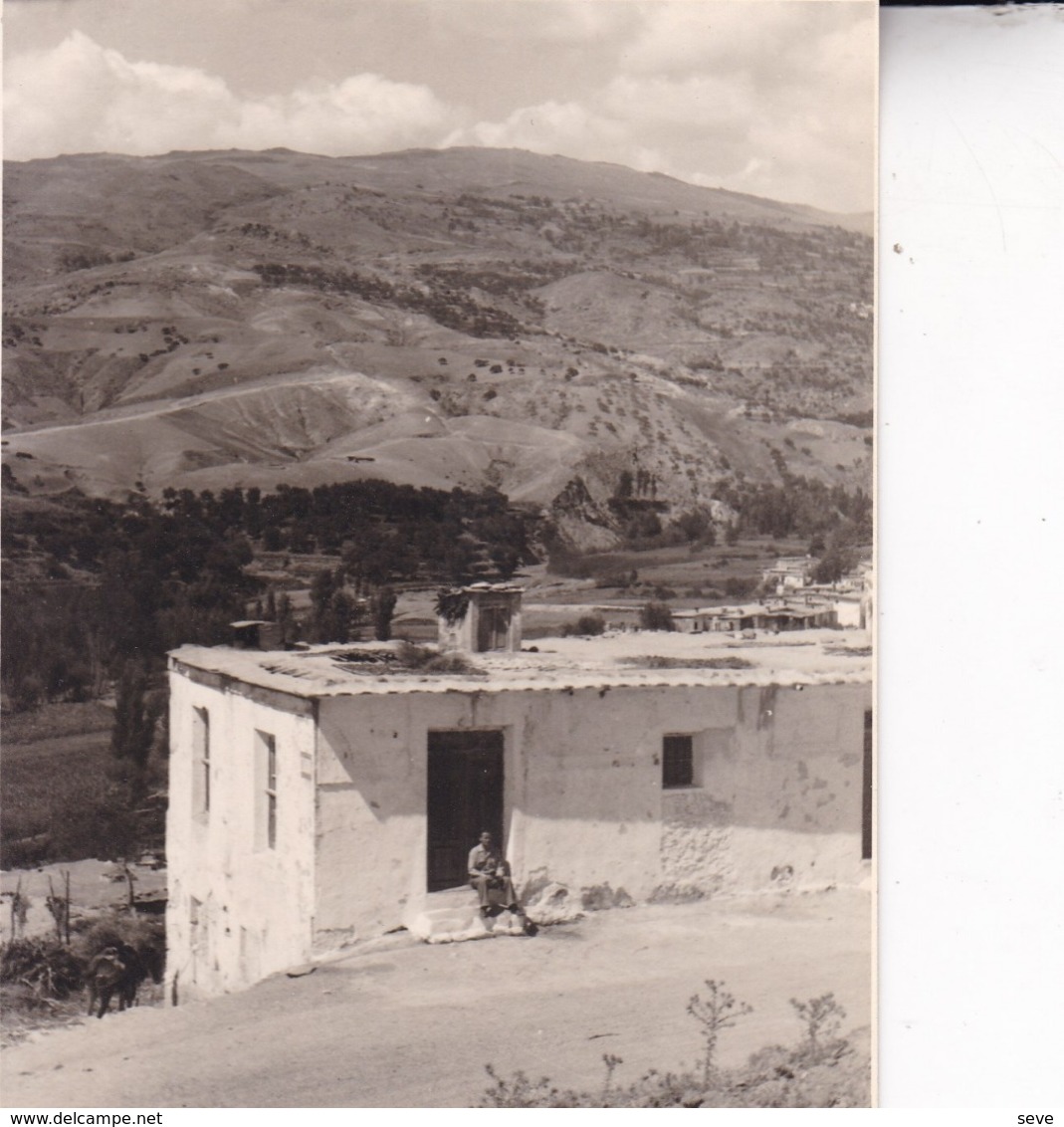 ALPUJARRA 1954 CADIAR Photo Amateur Format Environ 7,5 Cm X 3,5 Cm - Lugares