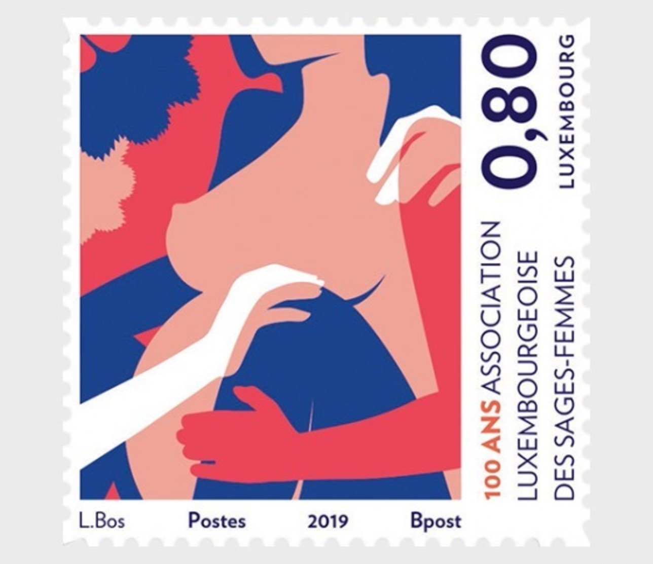 H01 Luxembourg 2019 100 Years 'Luxembourg Midwives Association' MNH Postfrisch - Unused Stamps