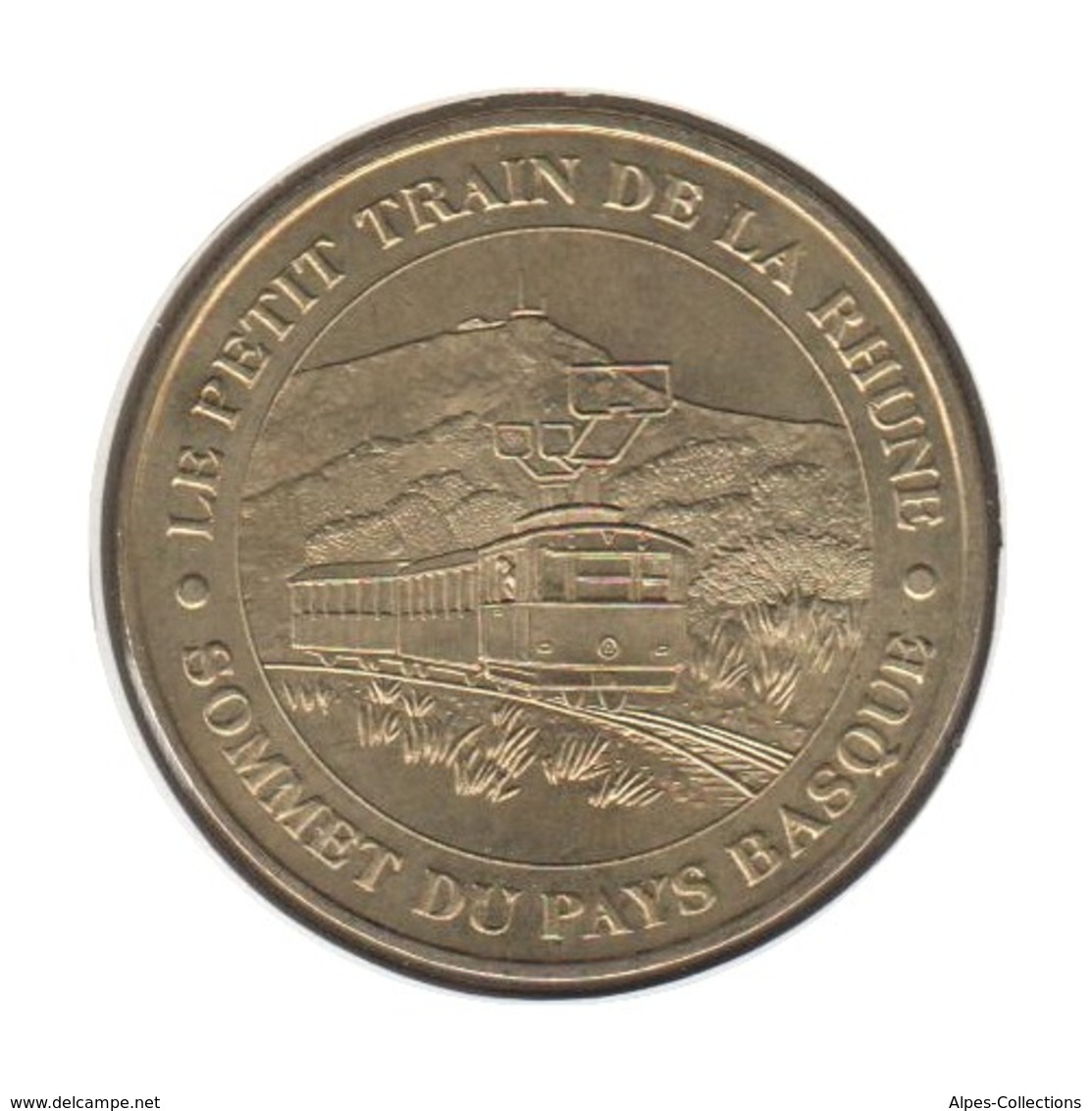 64015 - MEDAILLE TOURISTIQUE MONNAIE DE PARIS 64 - Petit Train De La Rhune - 2012 - 2012