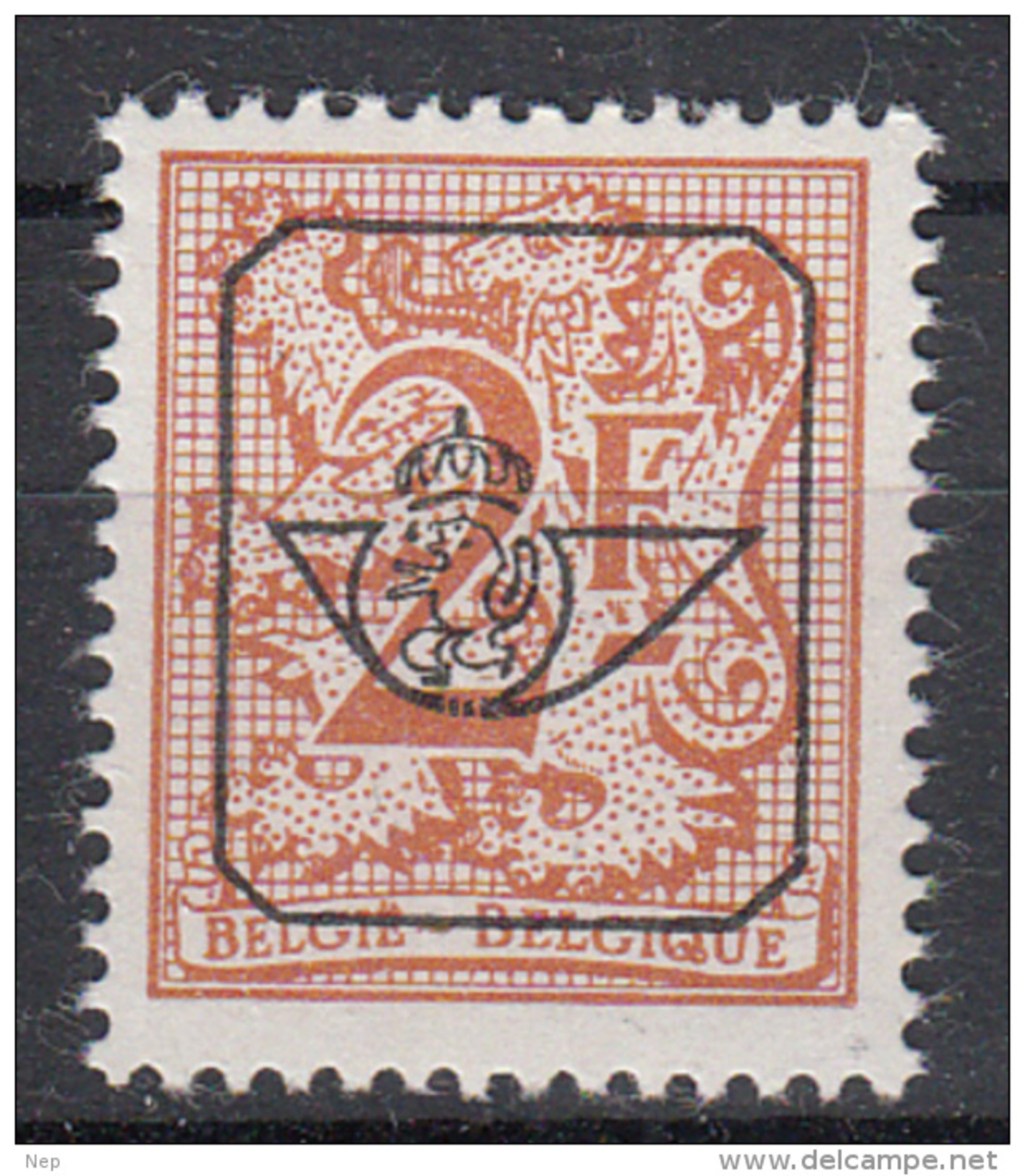 BELGIË - OBP - 1977/82 (61) - PRE 802  (Gewoon Papier) - MNH** - Typografisch 1967-85 (Leeuw Met Banderole)