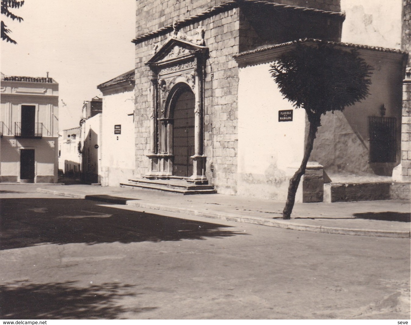 OLIVENZA 1963 Photo Amateur Format Environ 7,5 Cm X 3,5 Cm - Lugares