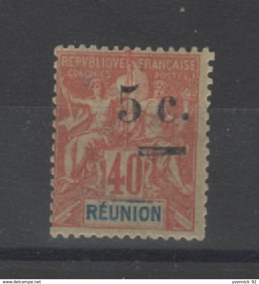 Réunion_  1901- N°51A _ Valeur  Non Barrée (neuf) - Andere & Zonder Classificatie