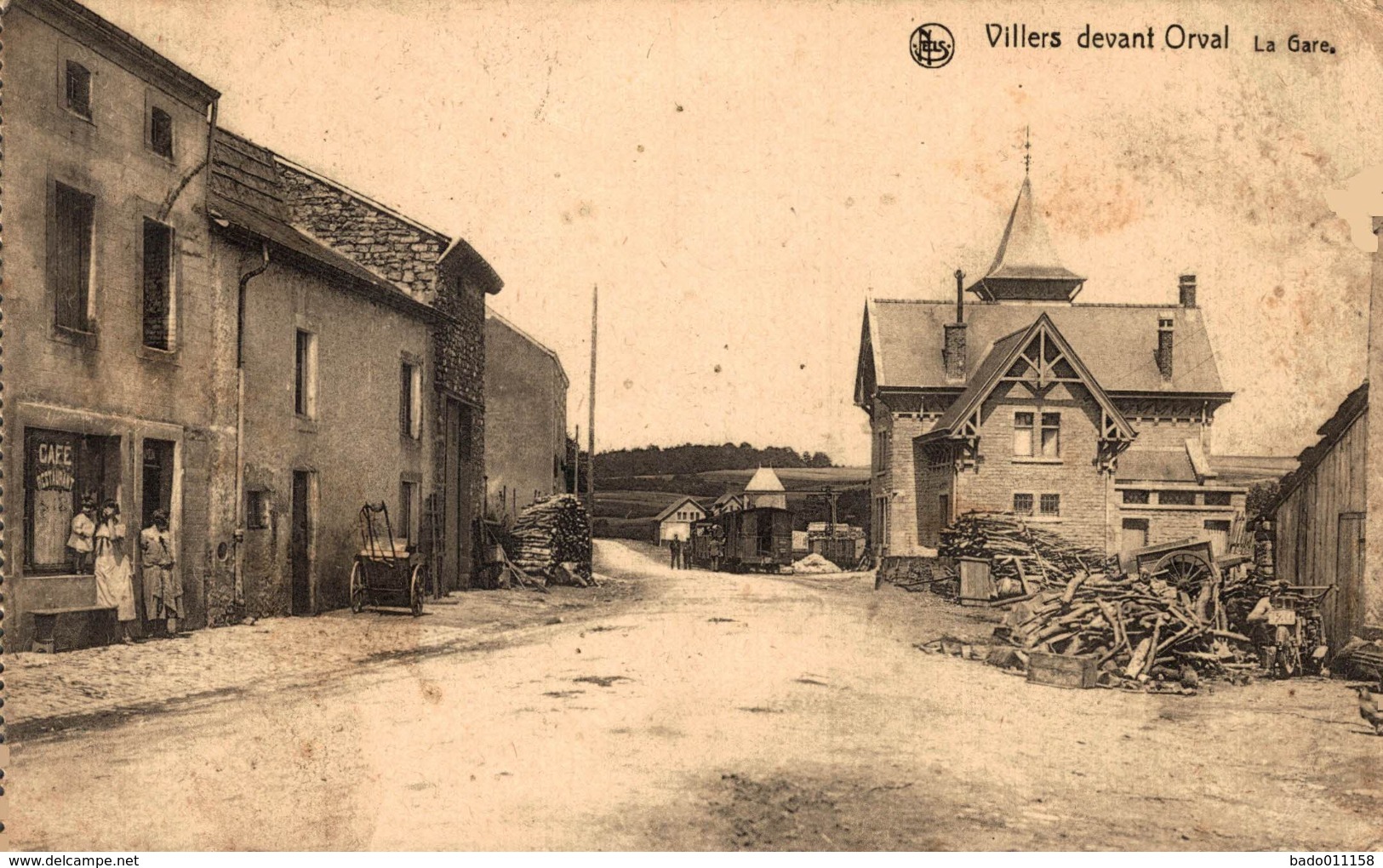 VILLERS Dvt ORVAL - La Gare - Tram - Florenville