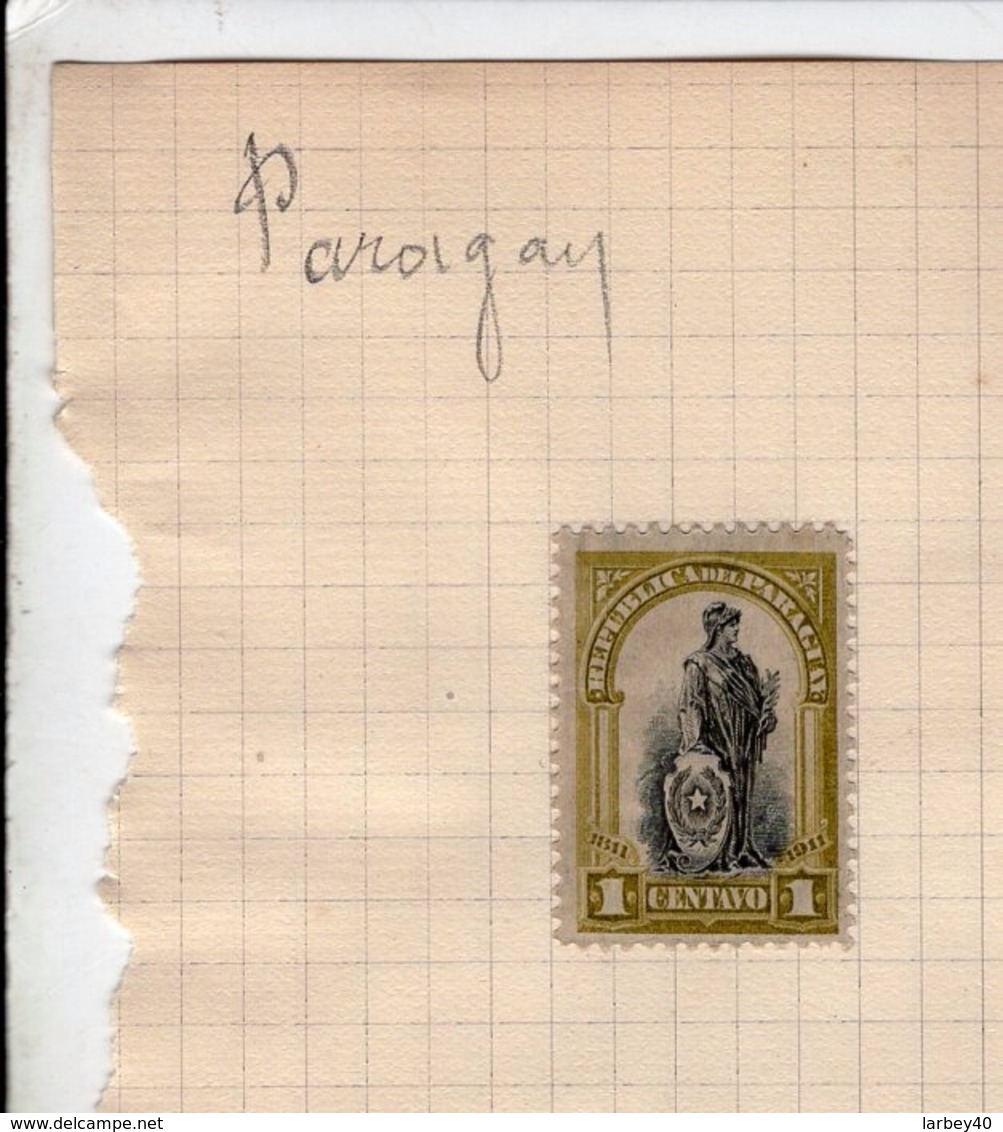 1 Timbres Paraguay - Paraguay