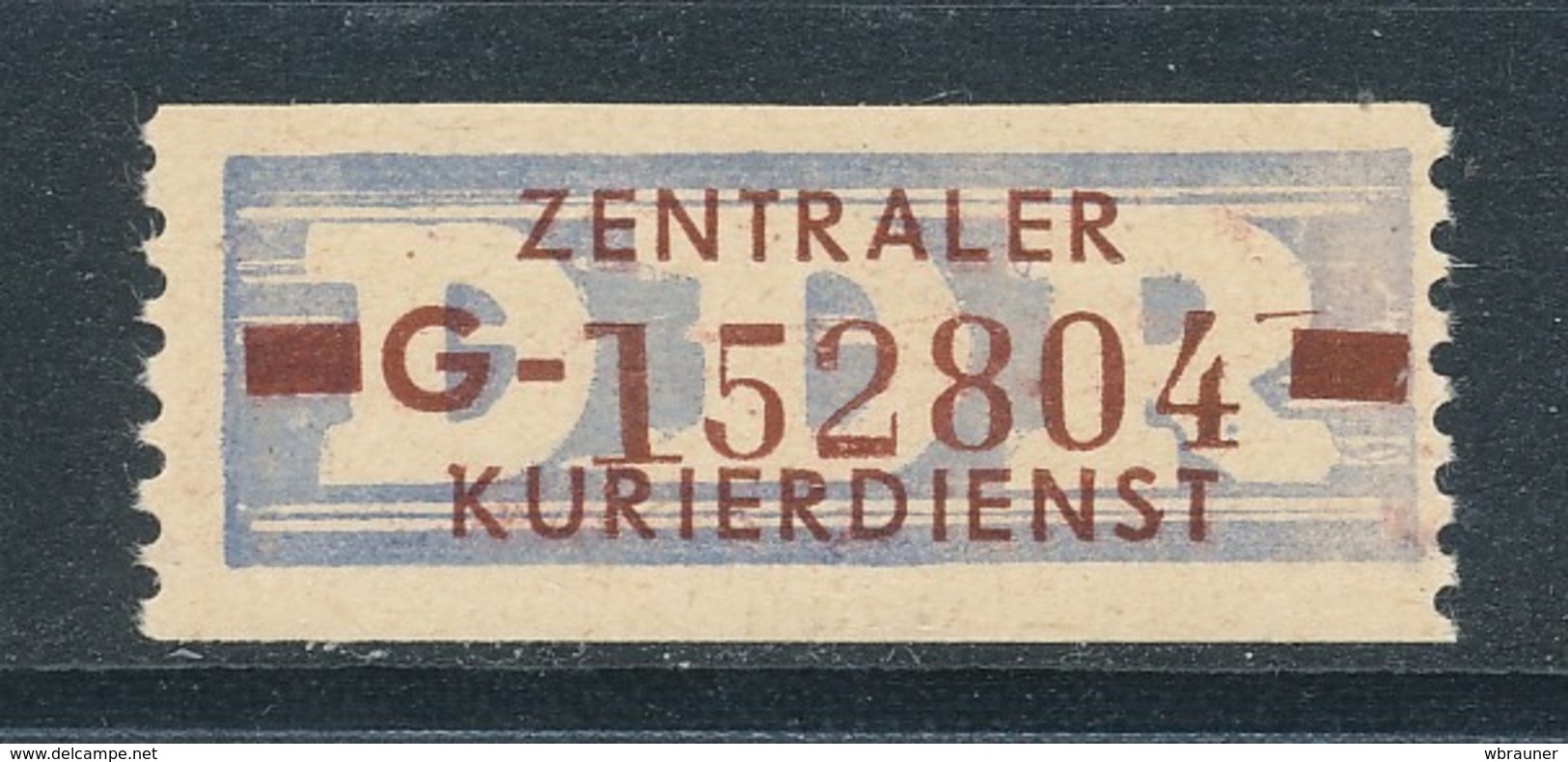 DDR Dienstmarken B 20 Kennbuchstabe G Original ** Mi. 35,- - Sonstige & Ohne Zuordnung