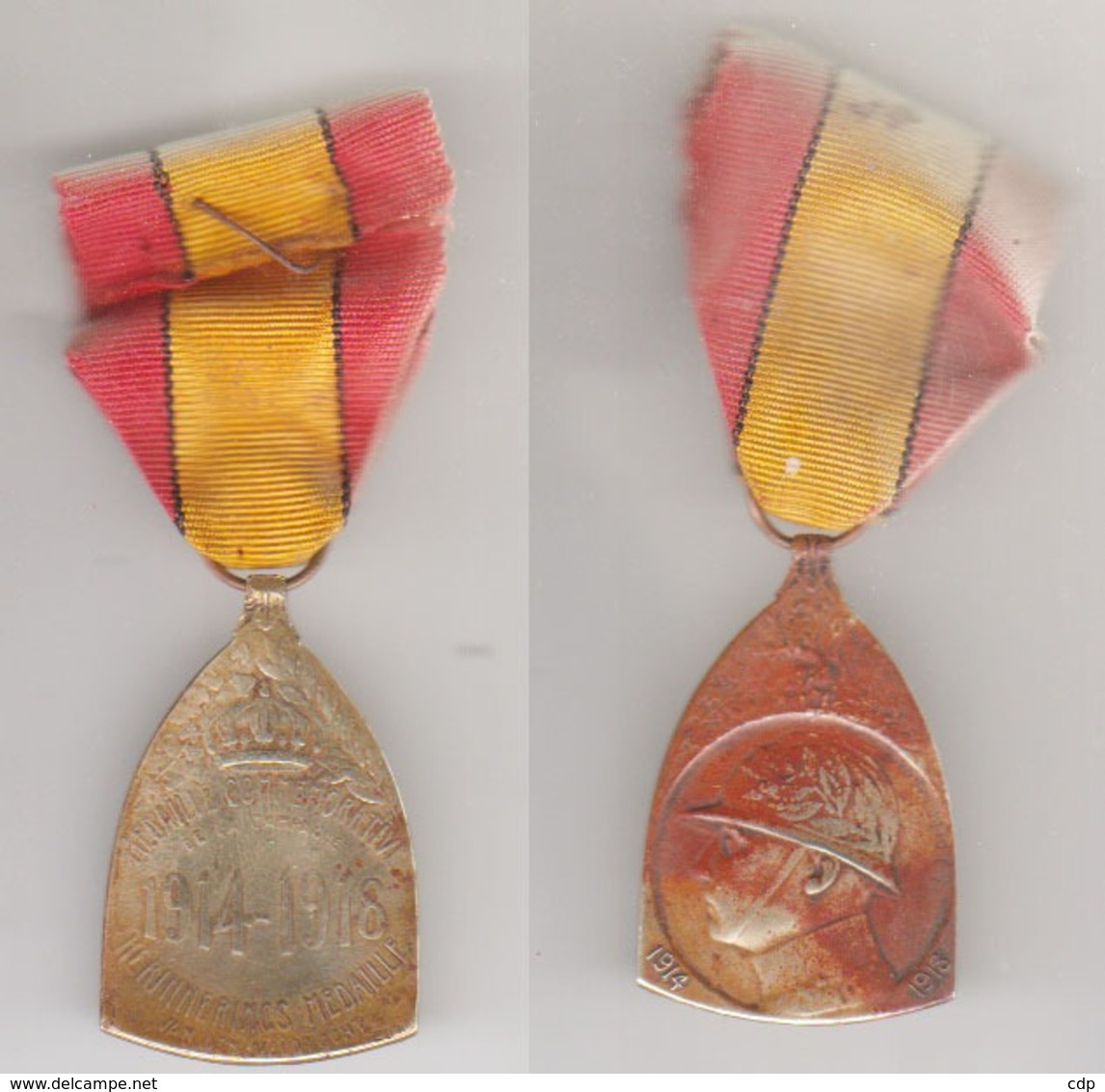 Médaille Commémorative 1914-18 - Belgique