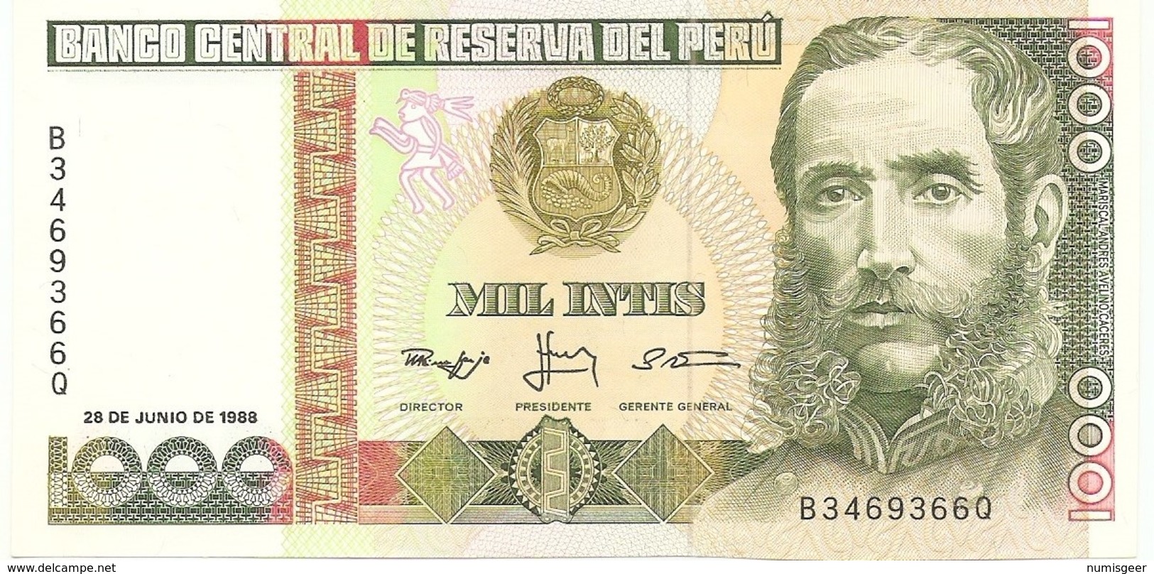 1000 INTIS ( 1988 ) - Perú